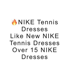 NIKE Court Slam DryFit Tennis DRESSES